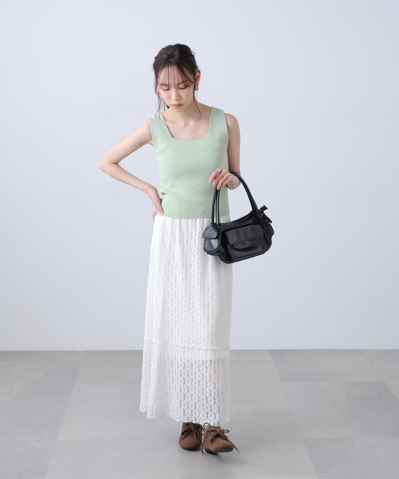 164cm 着用サイズ:FR