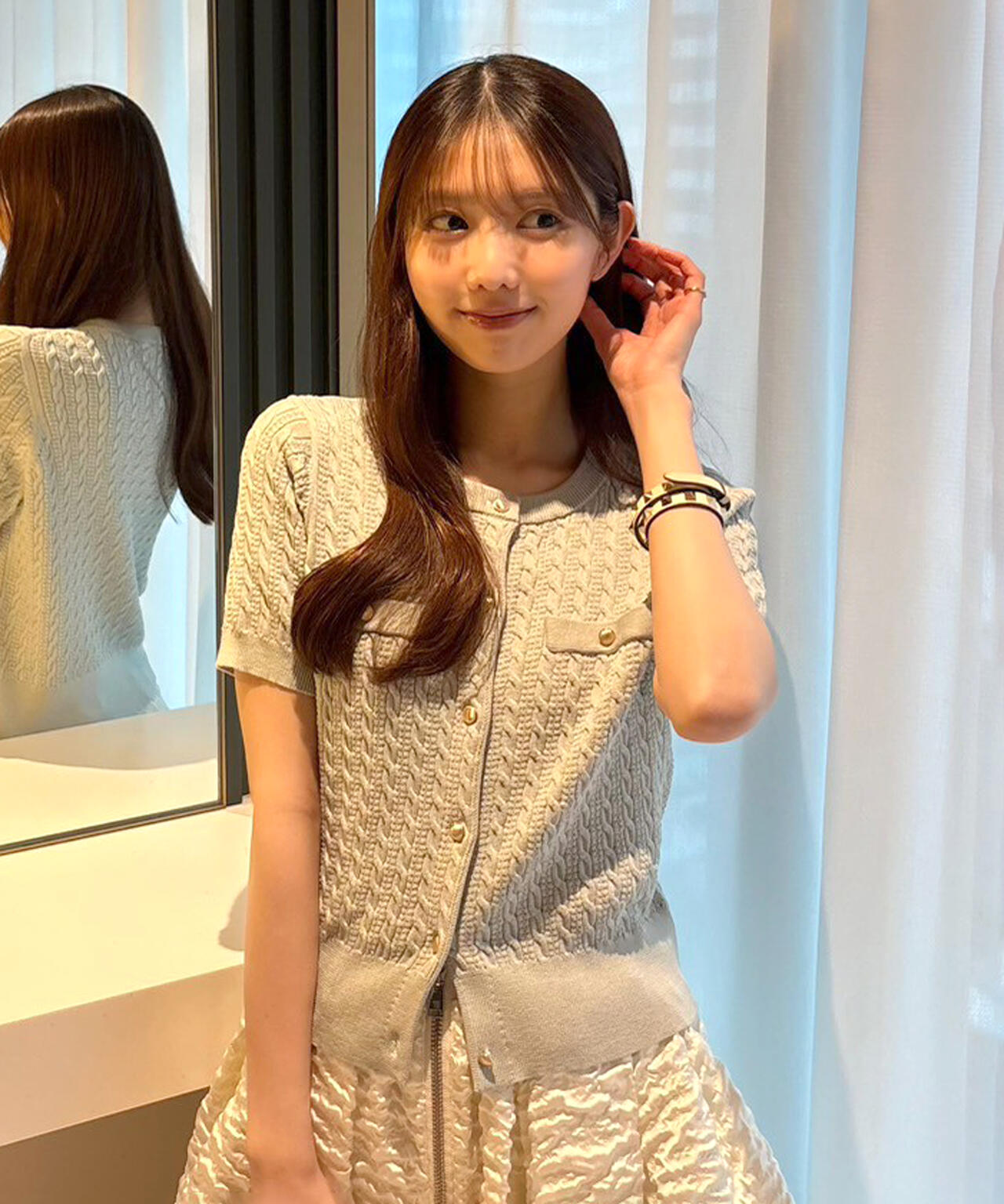 164cm 着用サイズ:FR