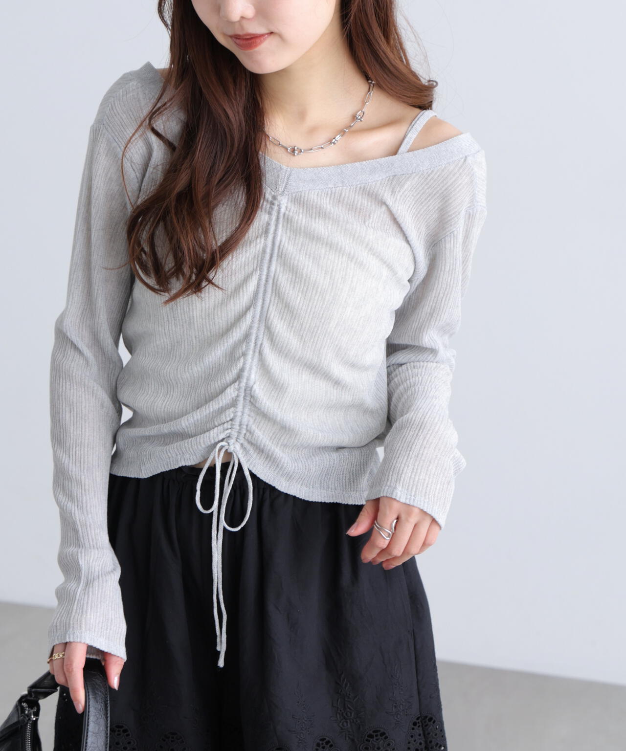 162cm 着用サイズ:FR