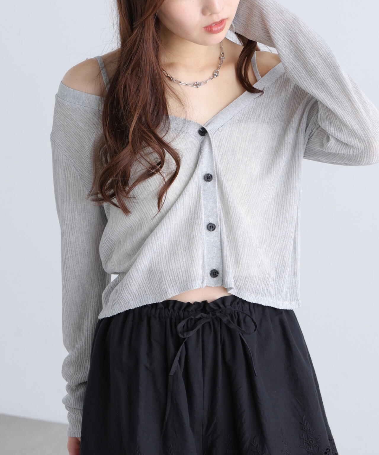 162cm 着用サイズ:FR