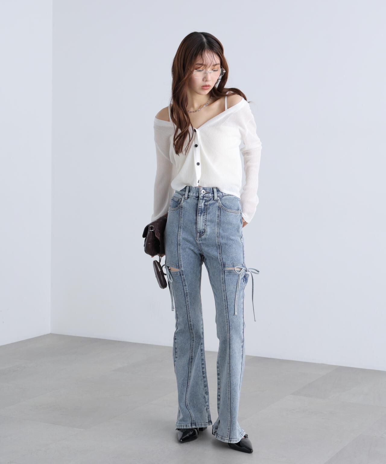 162cm 着用サイズ:FR