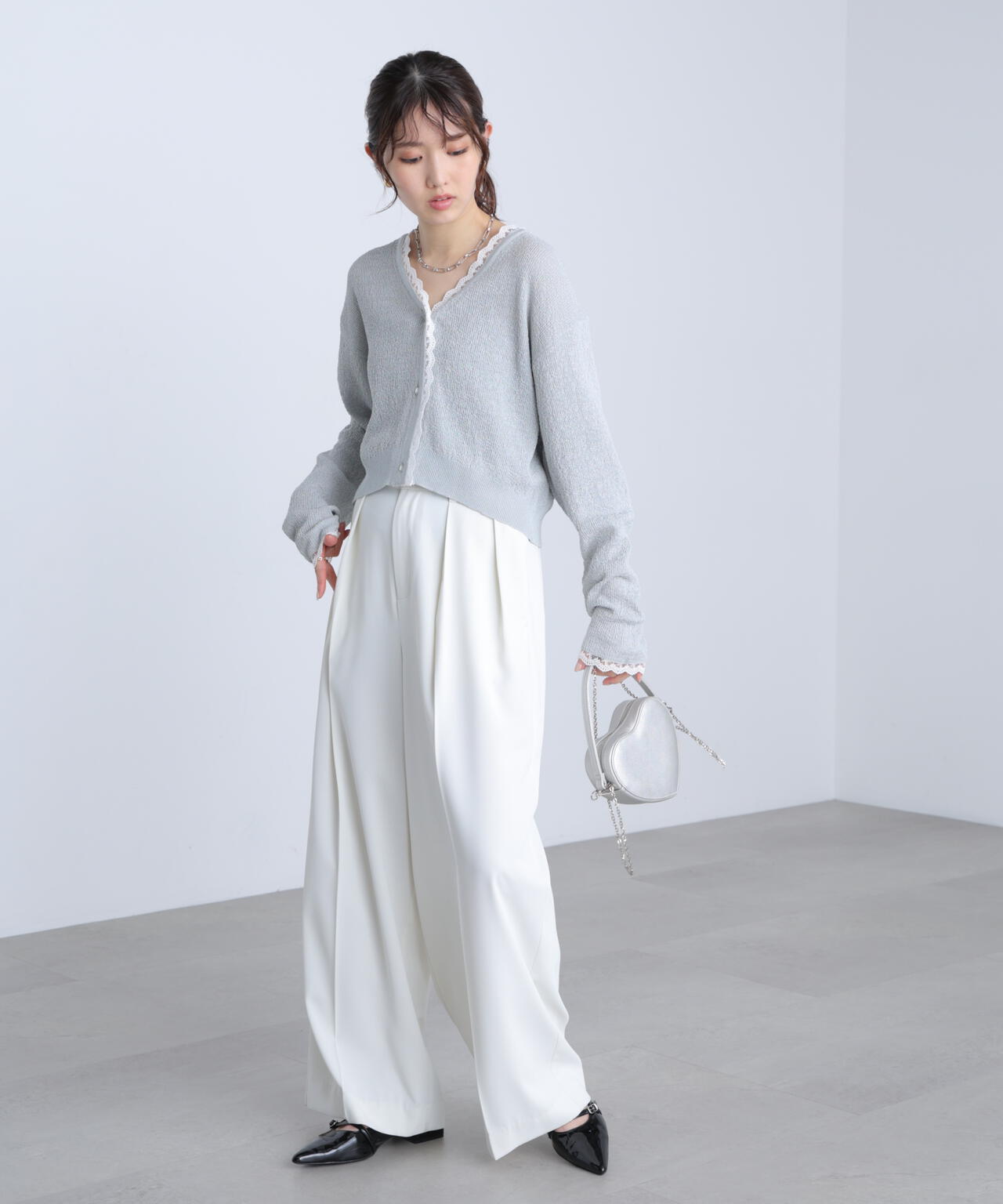 162cm 着用サイズ:FR