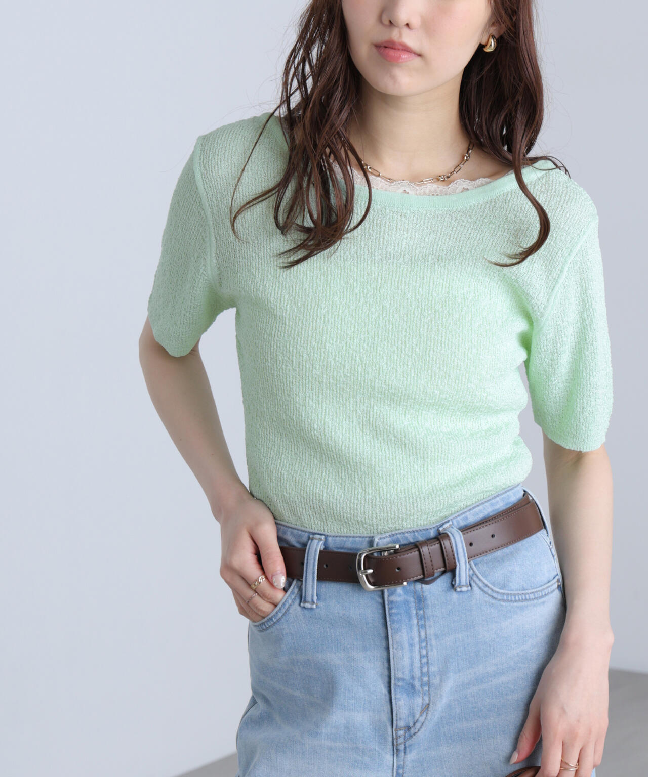 162cm 着用サイズ:FR
