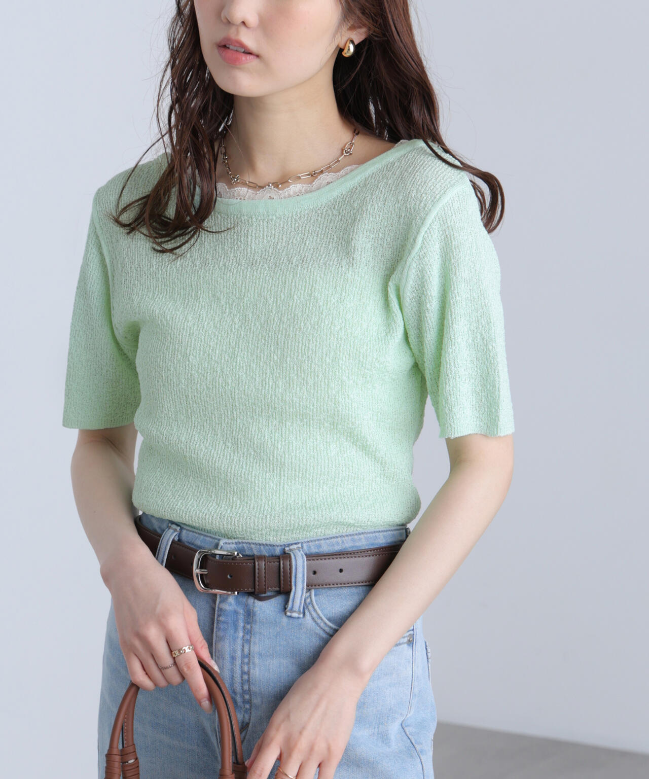 162cm 着用サイズ:FR