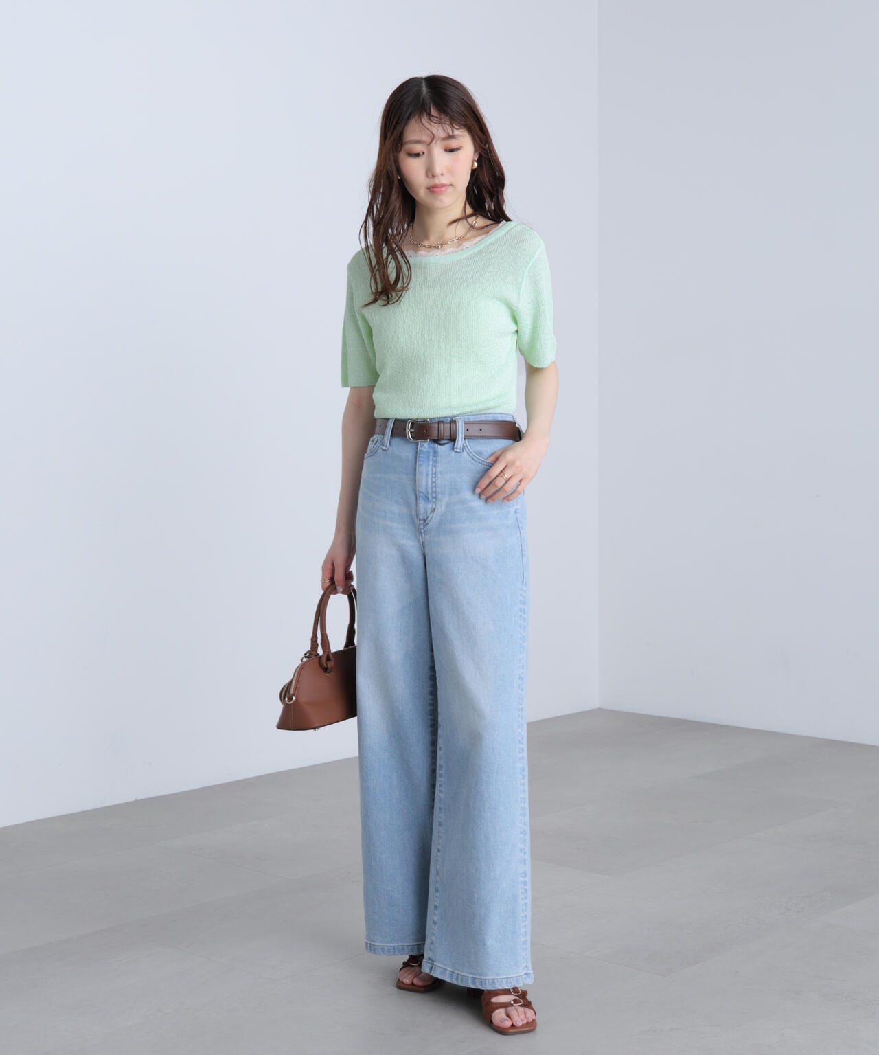 162cm 着用サイズ:FR
