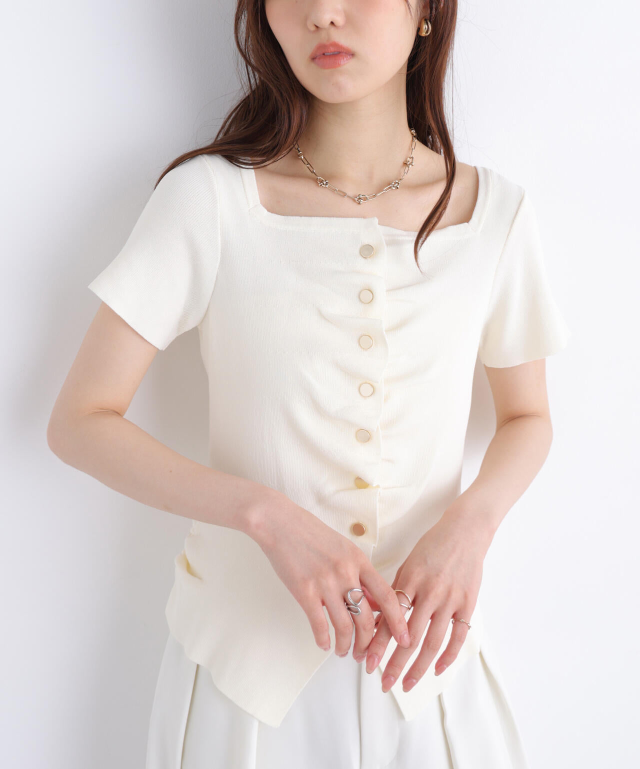 162cm 着用サイズ:FR