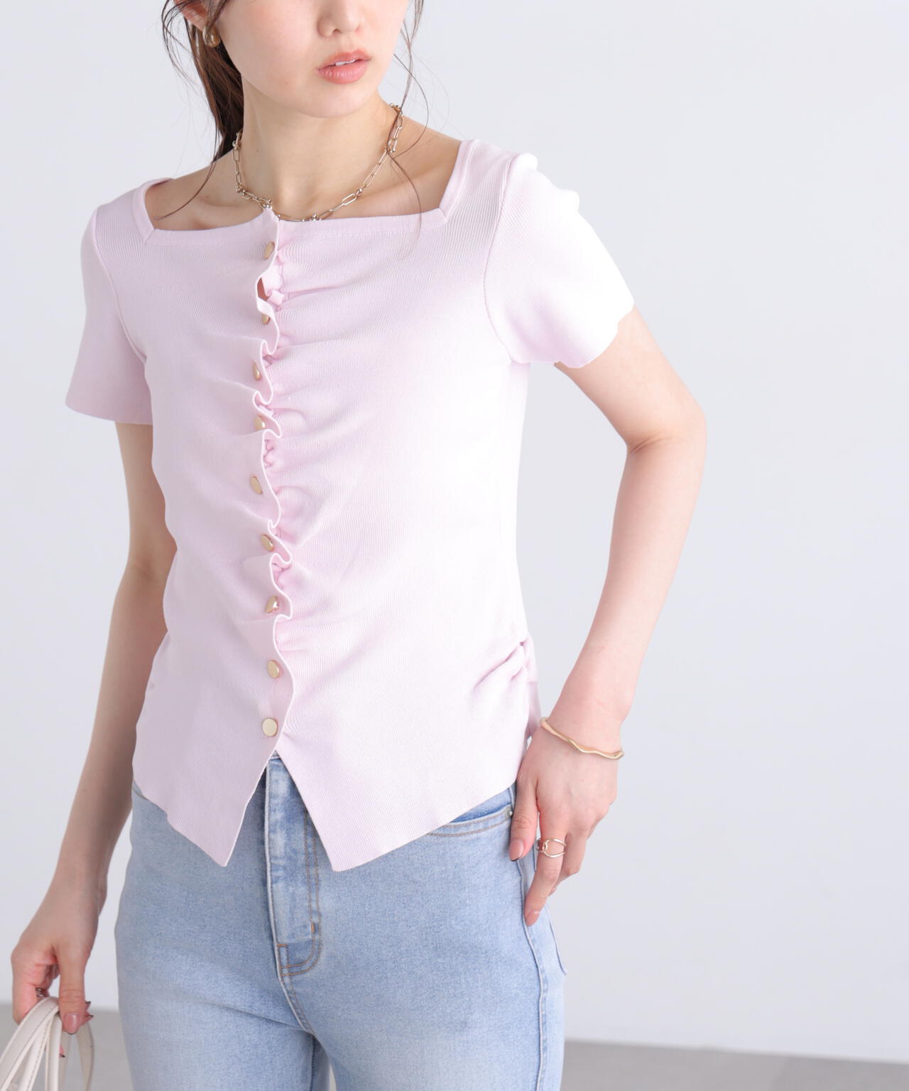 162cm 着用サイズ:FR