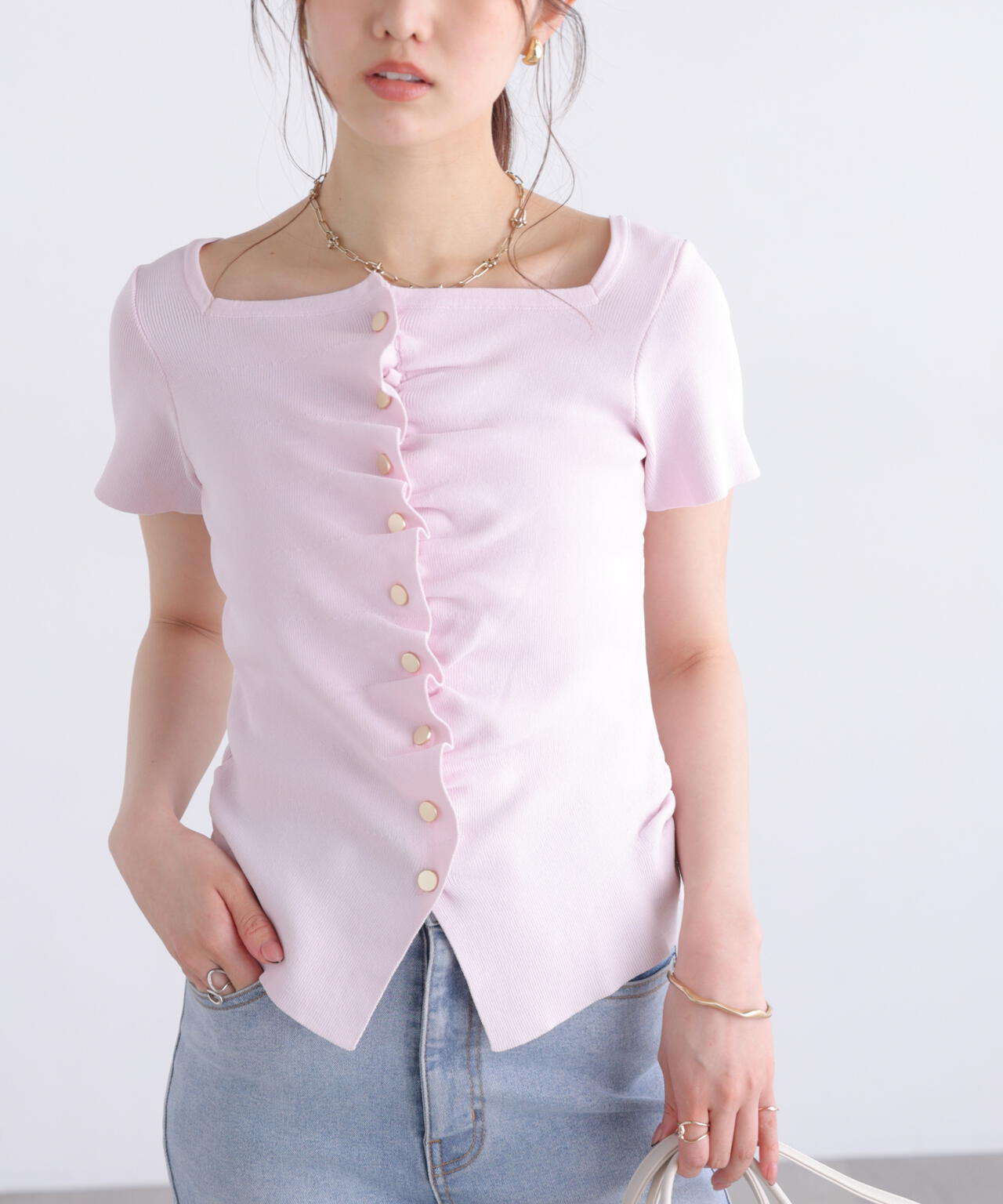 162cm 着用サイズ:FR