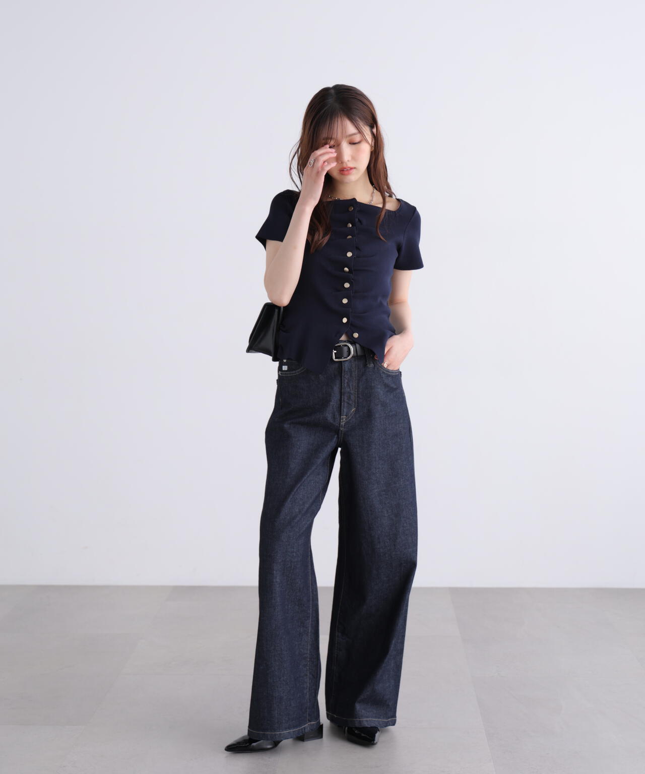 162cm 着用サイズ:FR