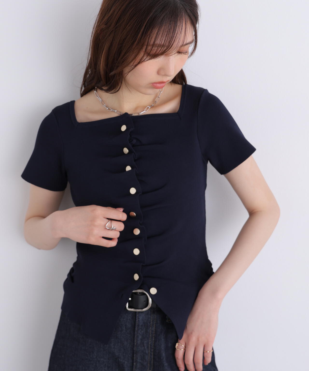 162cm 着用サイズ:FR