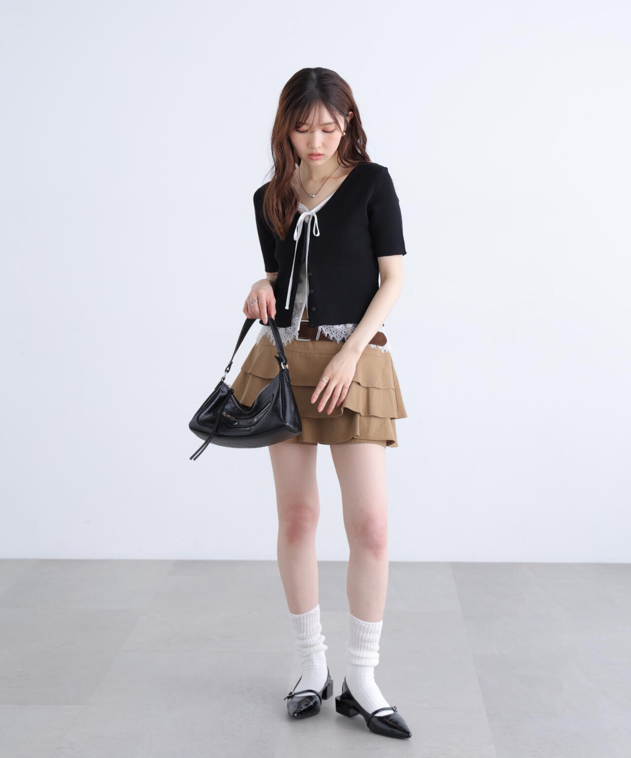 162cm 着用サイズ:FR
