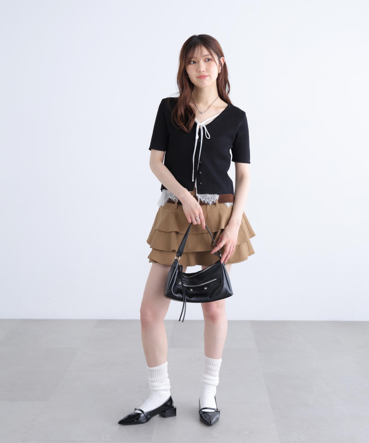 162cm 着用サイズ:FR