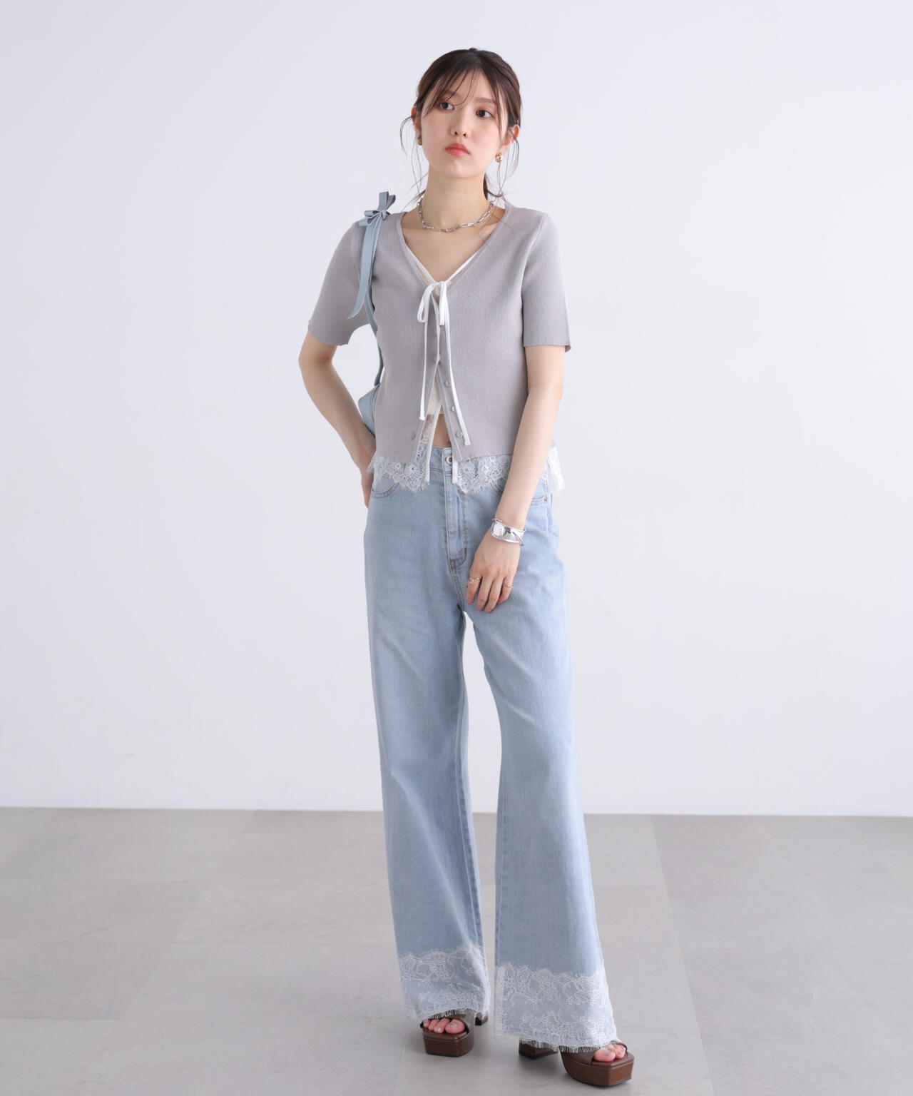 162cm 着用サイズ:FR