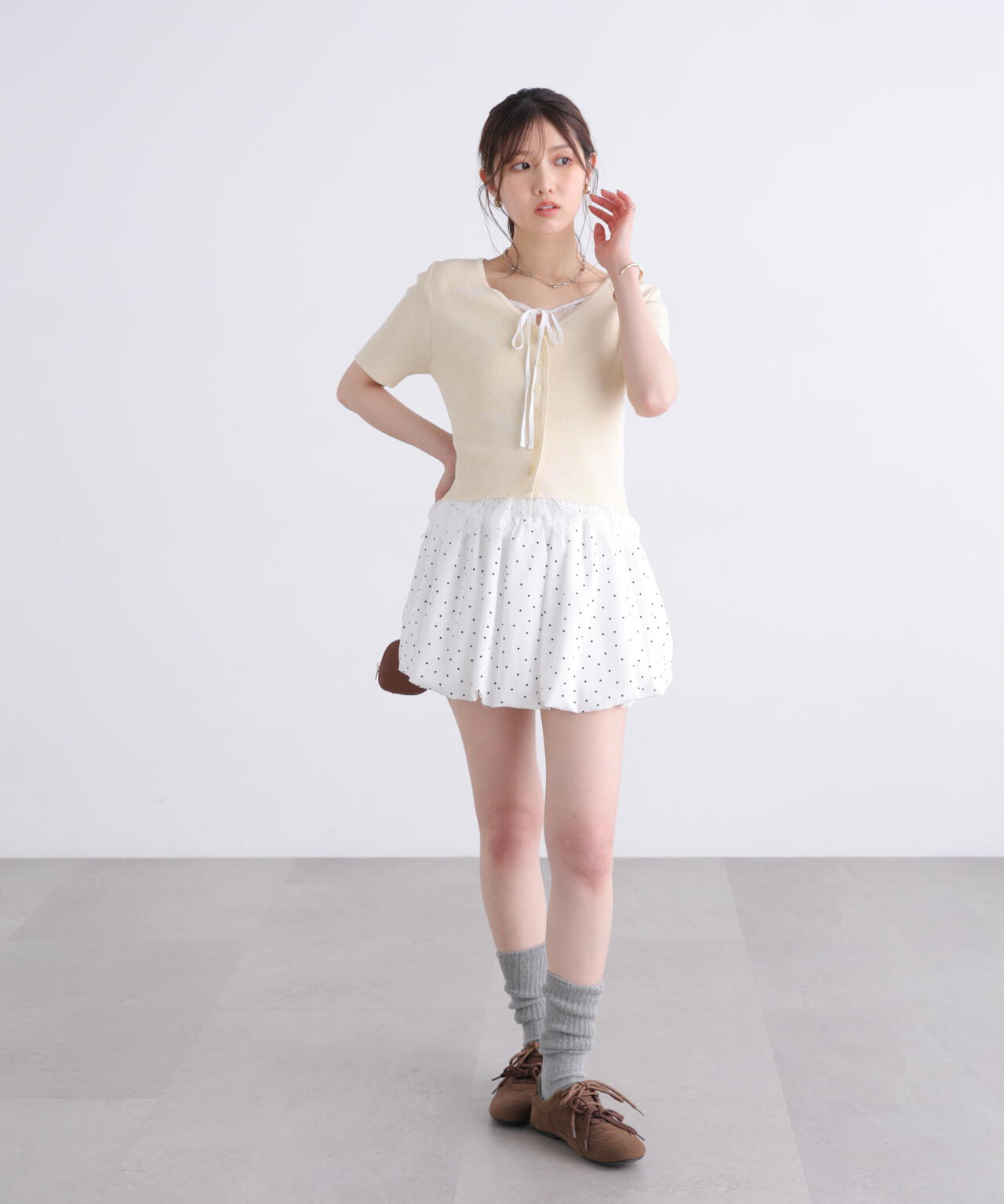 162cm 着用サイズ:FR