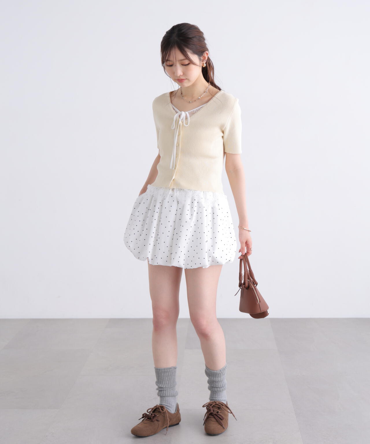 162cm 着用サイズ:FR