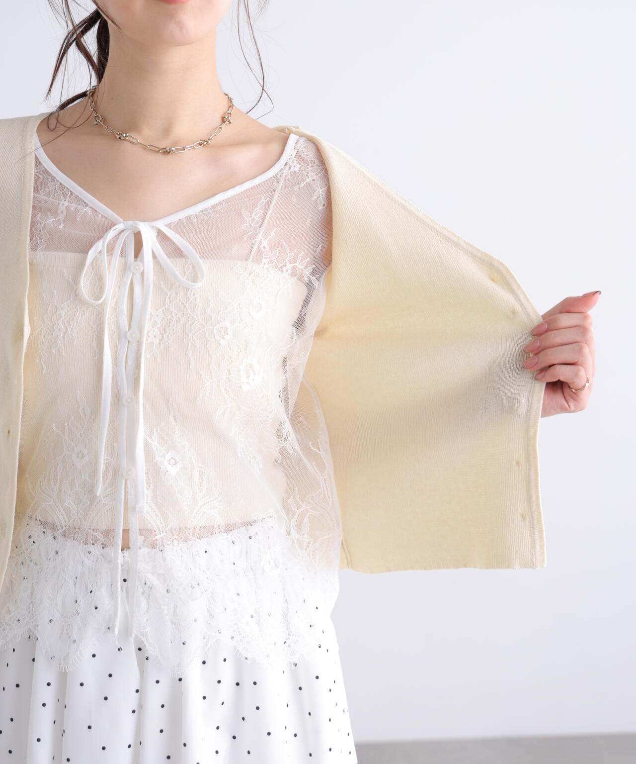 162cm 着用サイズ:FR