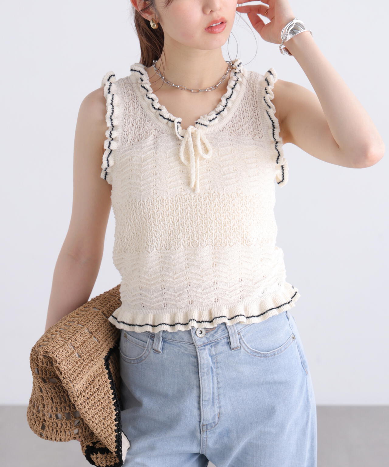 162cm 着用サイズ:FR