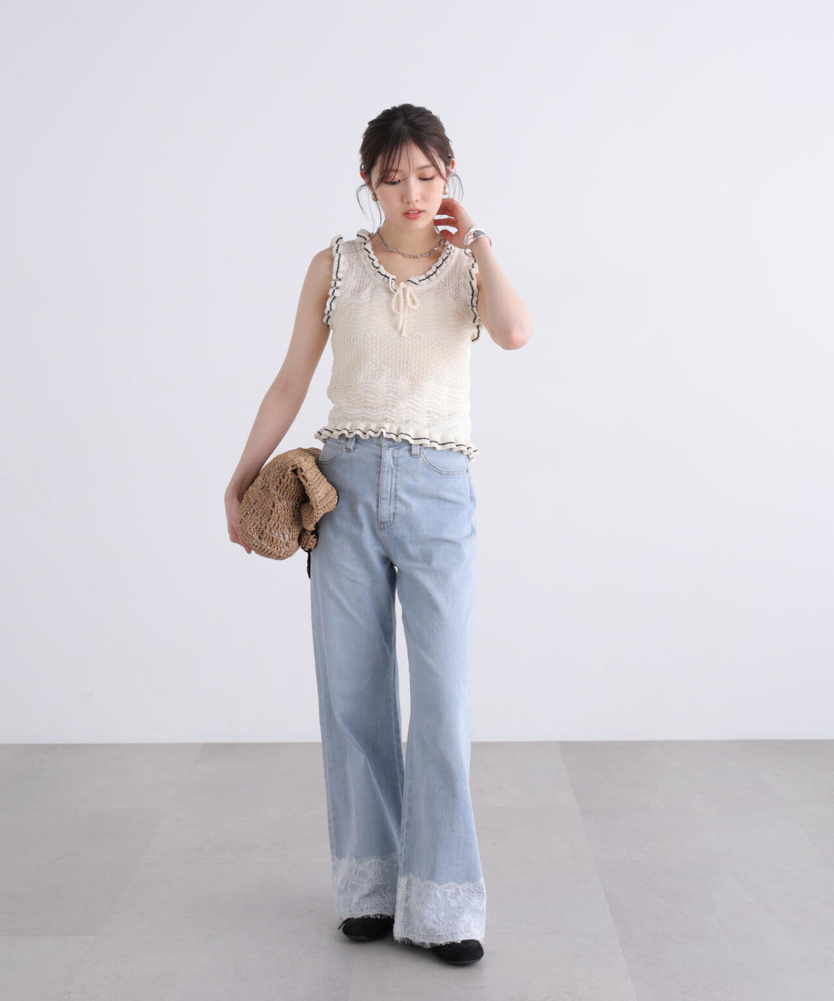 162cm 着用サイズ:FR