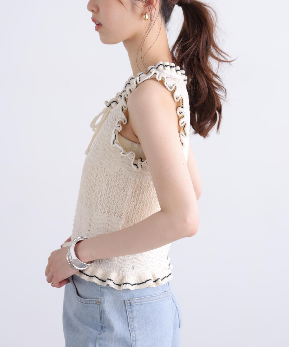 162cm 着用サイズ:FR