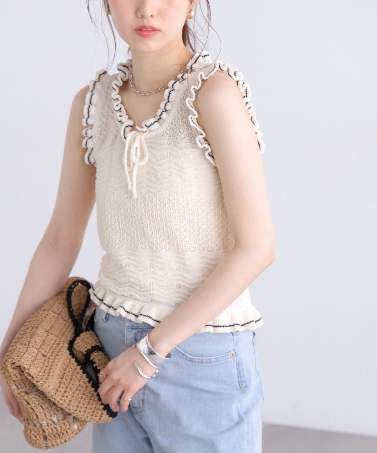 162cm 着用サイズ:FR