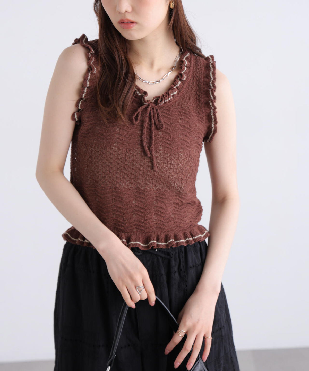 162cm 着用サイズ:FR