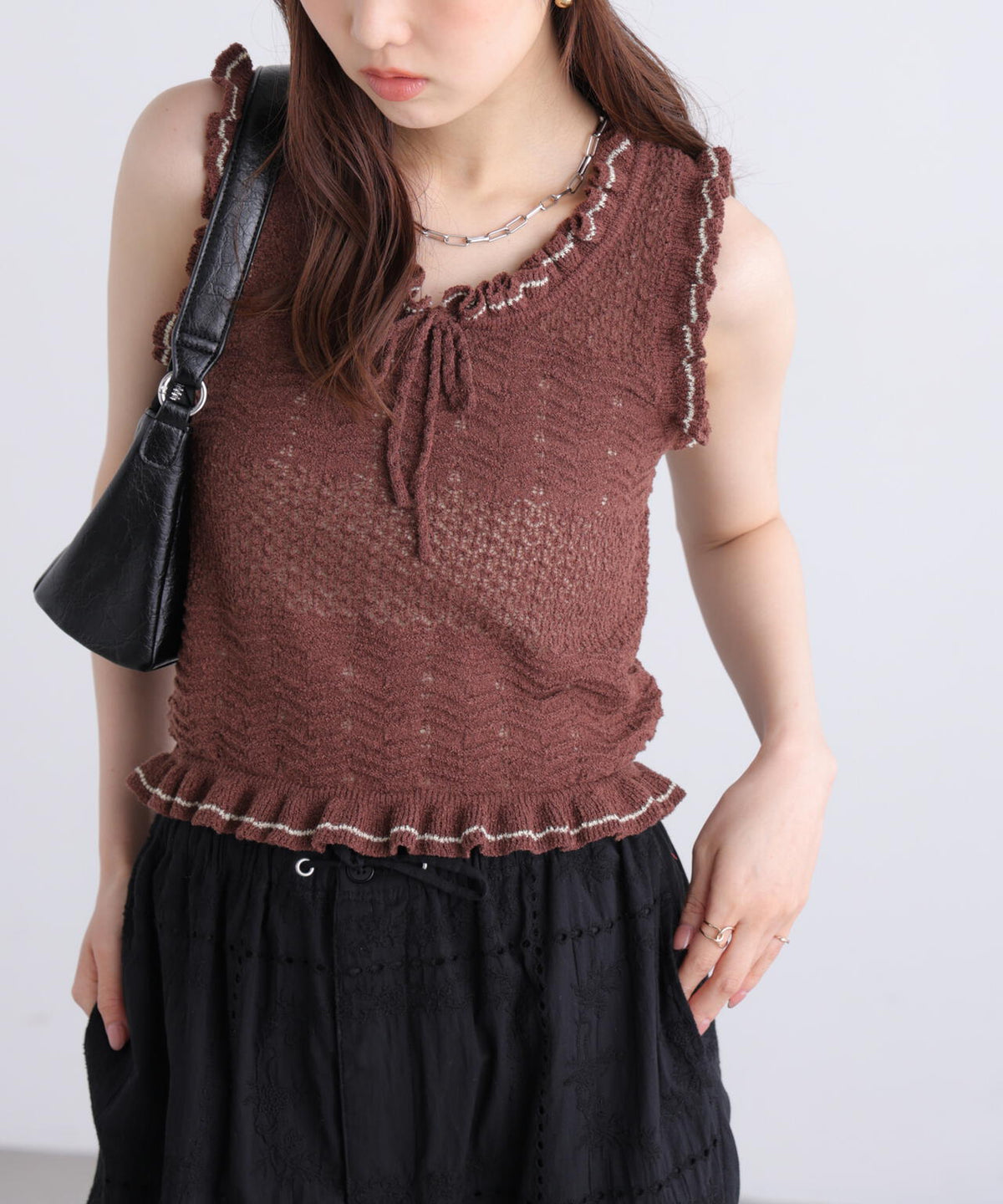 162cm 着用サイズ:FR