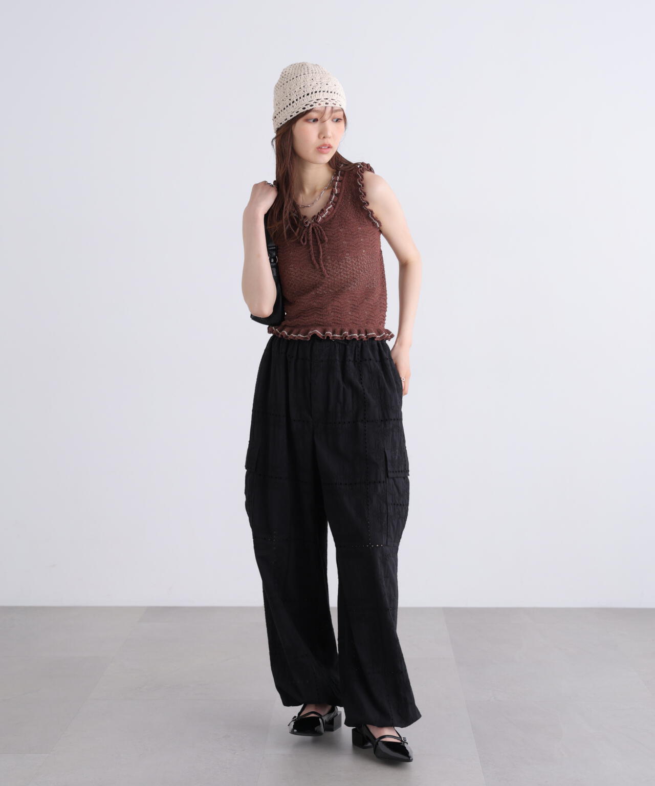 162cm 着用サイズ:FR