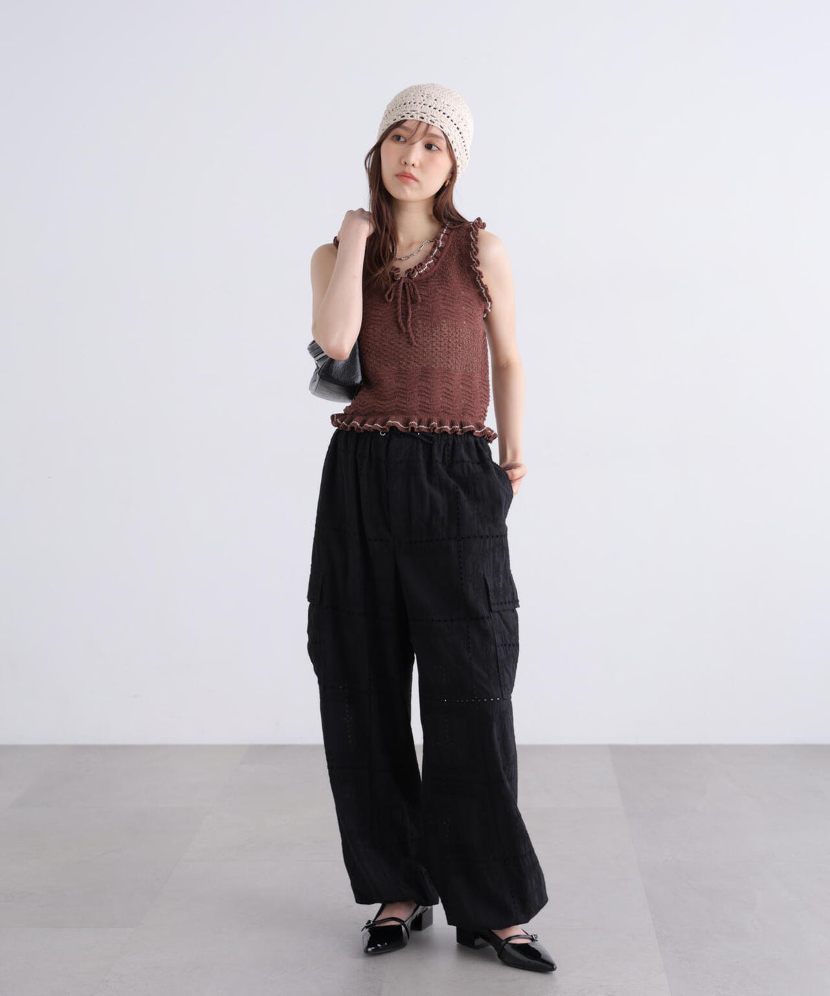 162cm 着用サイズ:FR