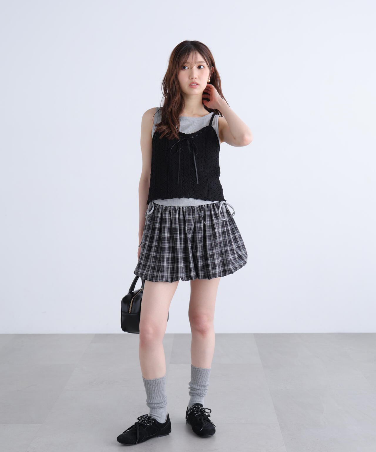 162cm 着用サイズ:FR