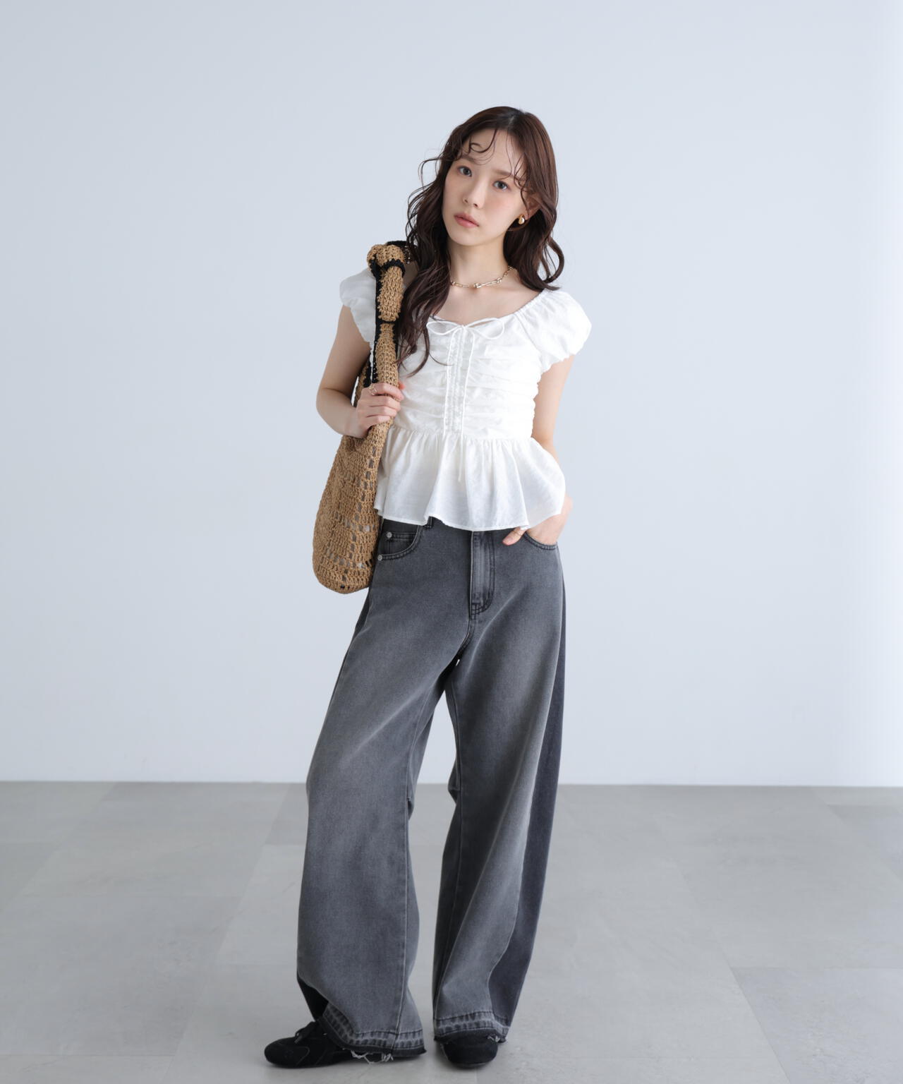 164cm 着用サイズ:FR