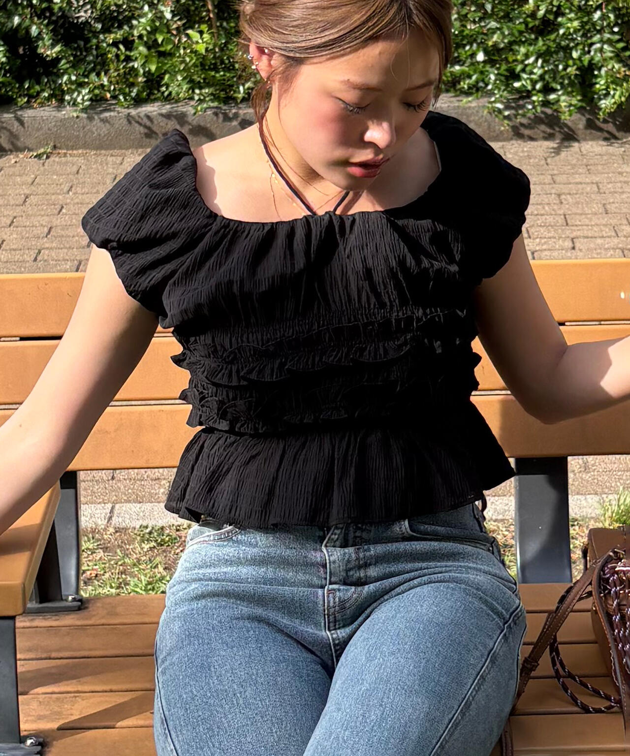 162cm 着用サイズ:FR