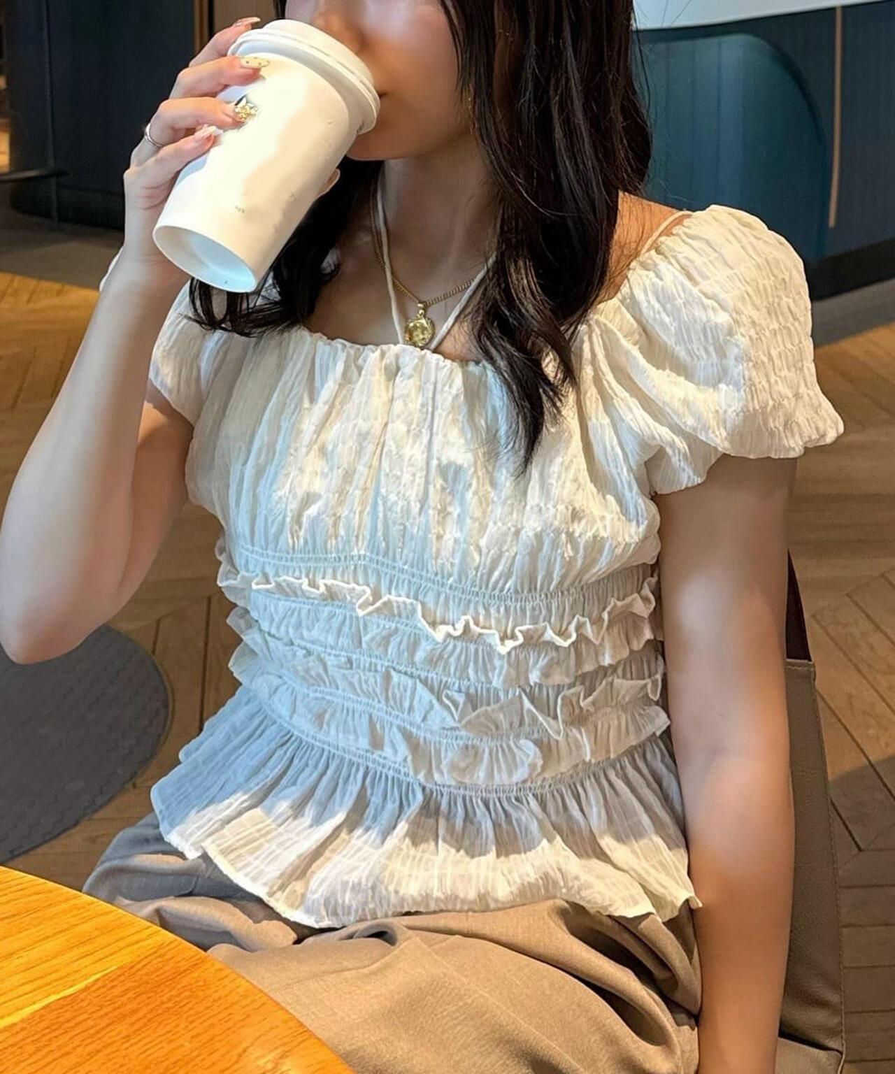 164cm 着用サイズ:FR