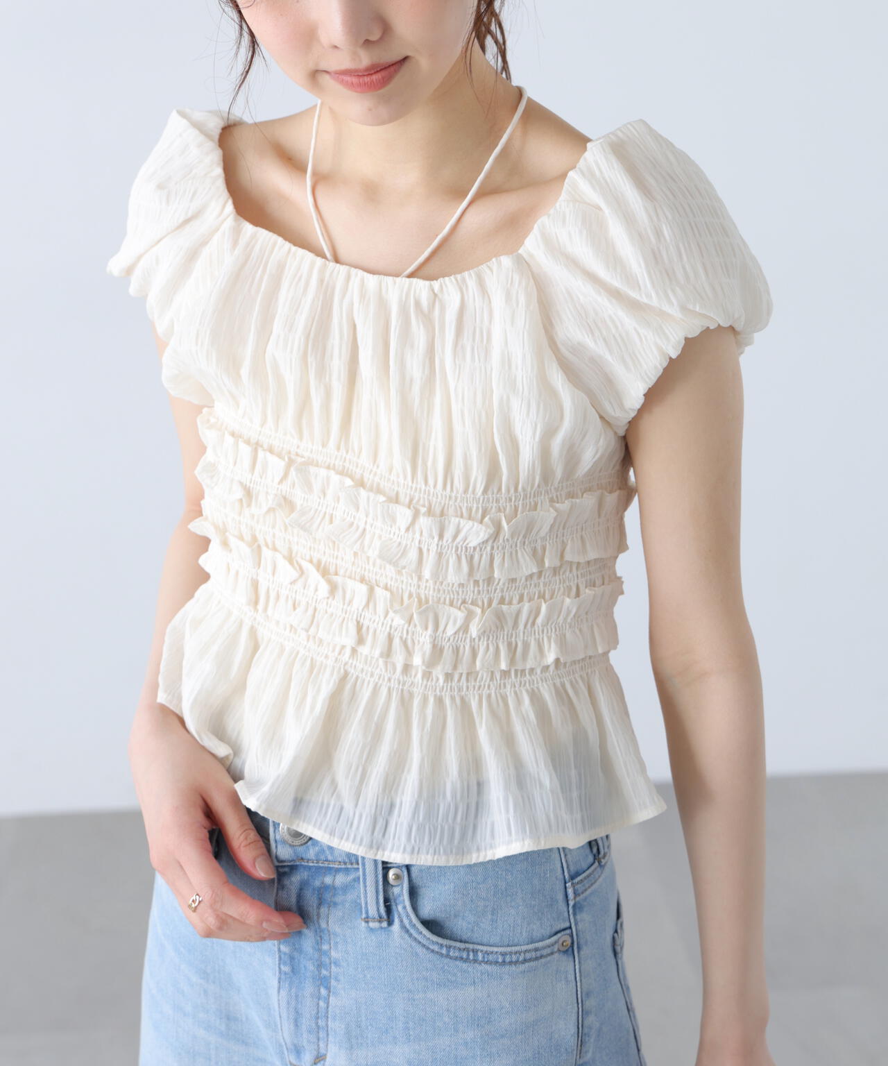 164cm 着用サイズ:FR