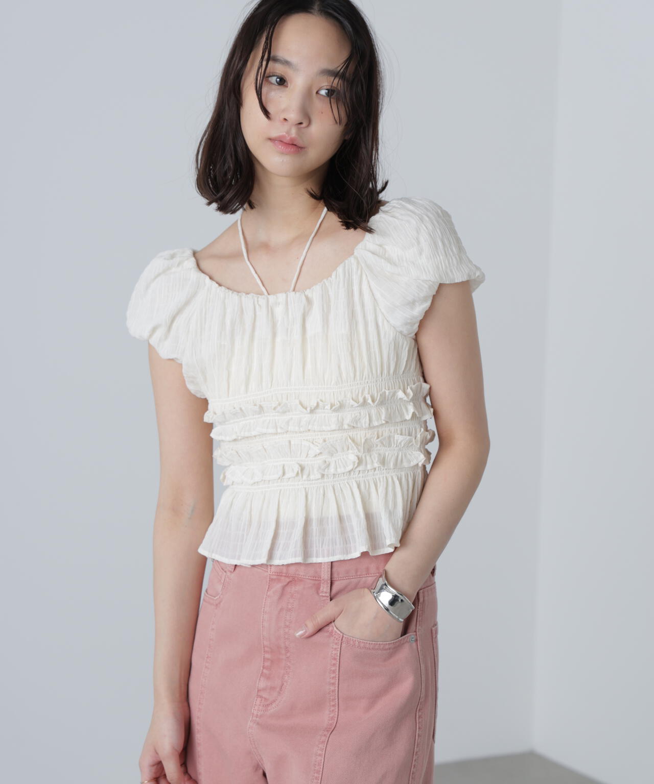 164cm 着用サイズ:FR