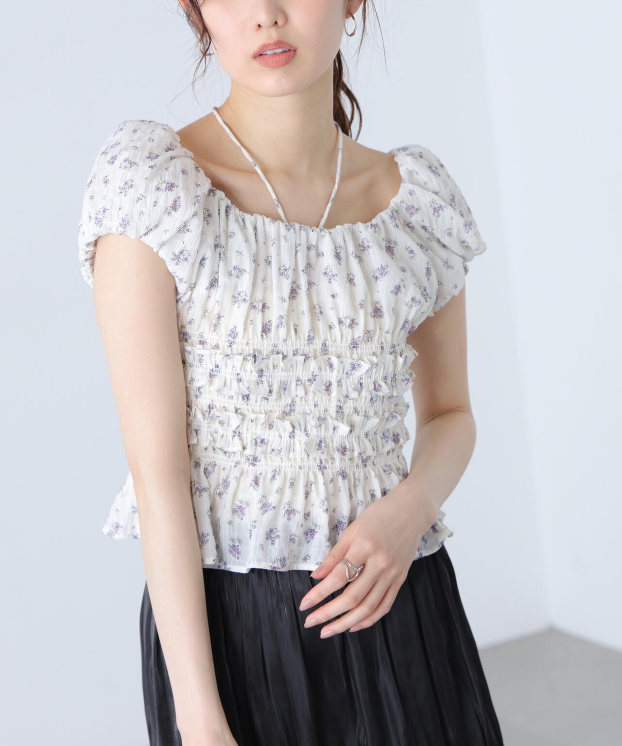 162cm 着用サイズ:FR