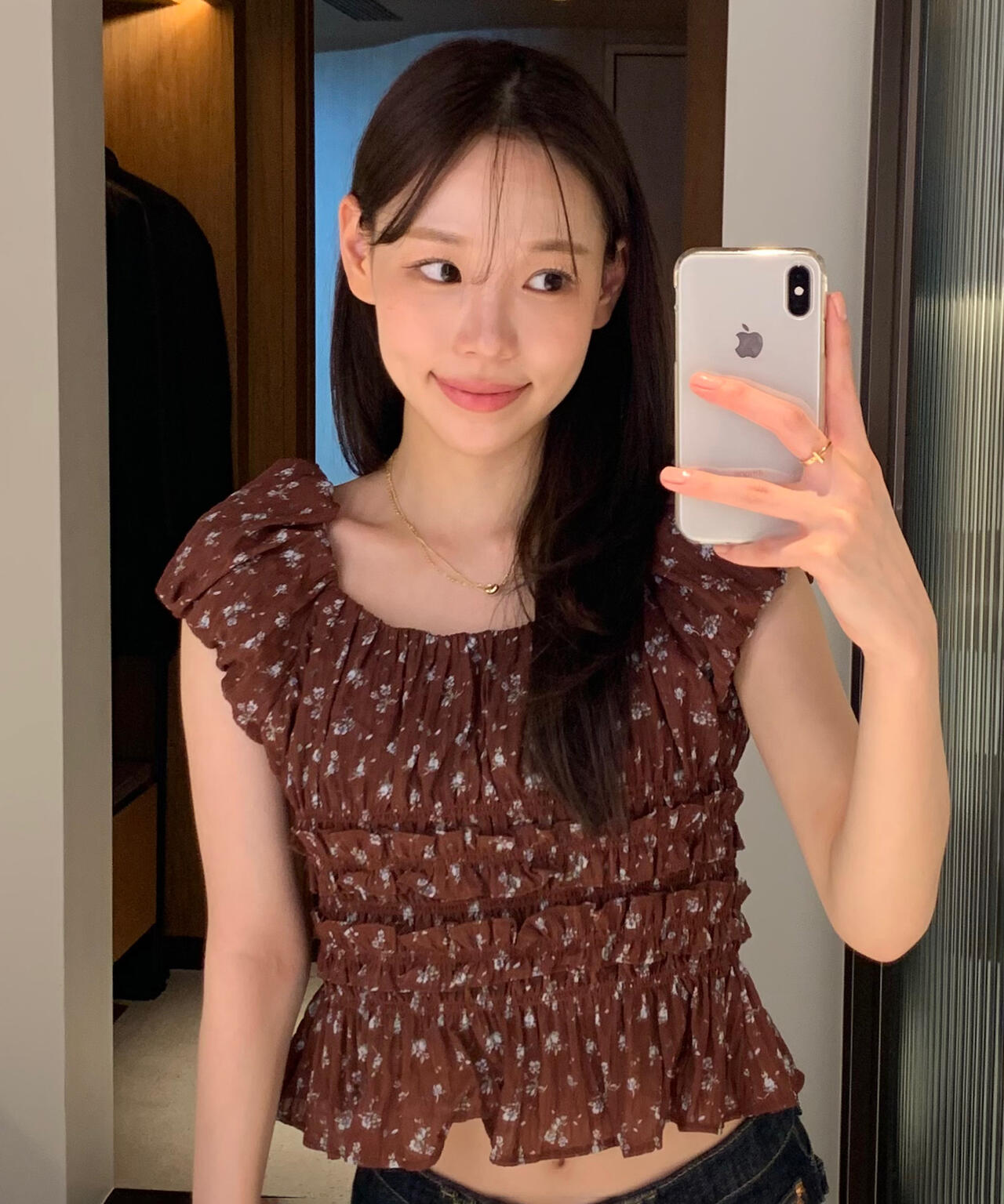 162cm 着用サイズ:FR