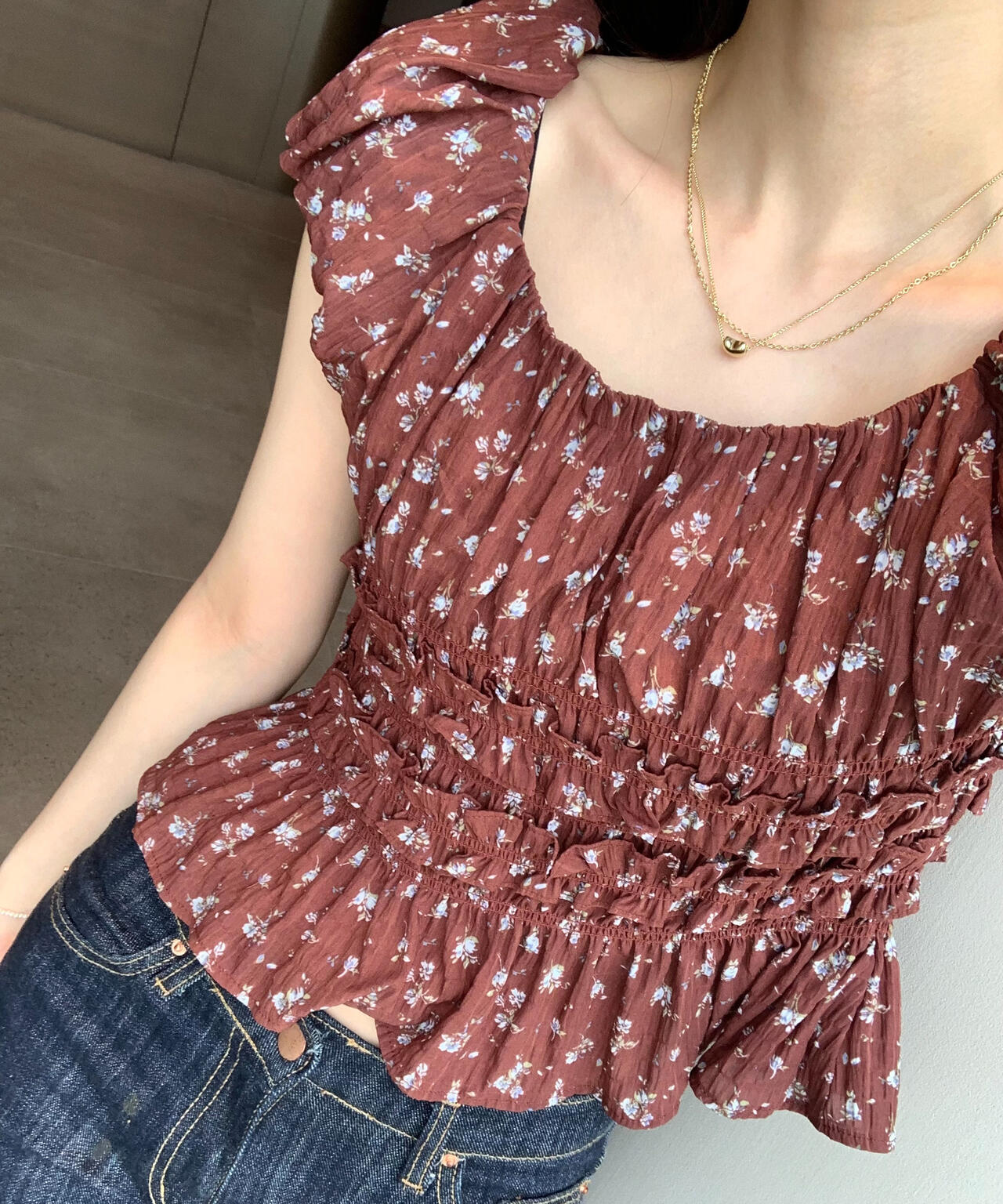 162cm 着用サイズ:FR