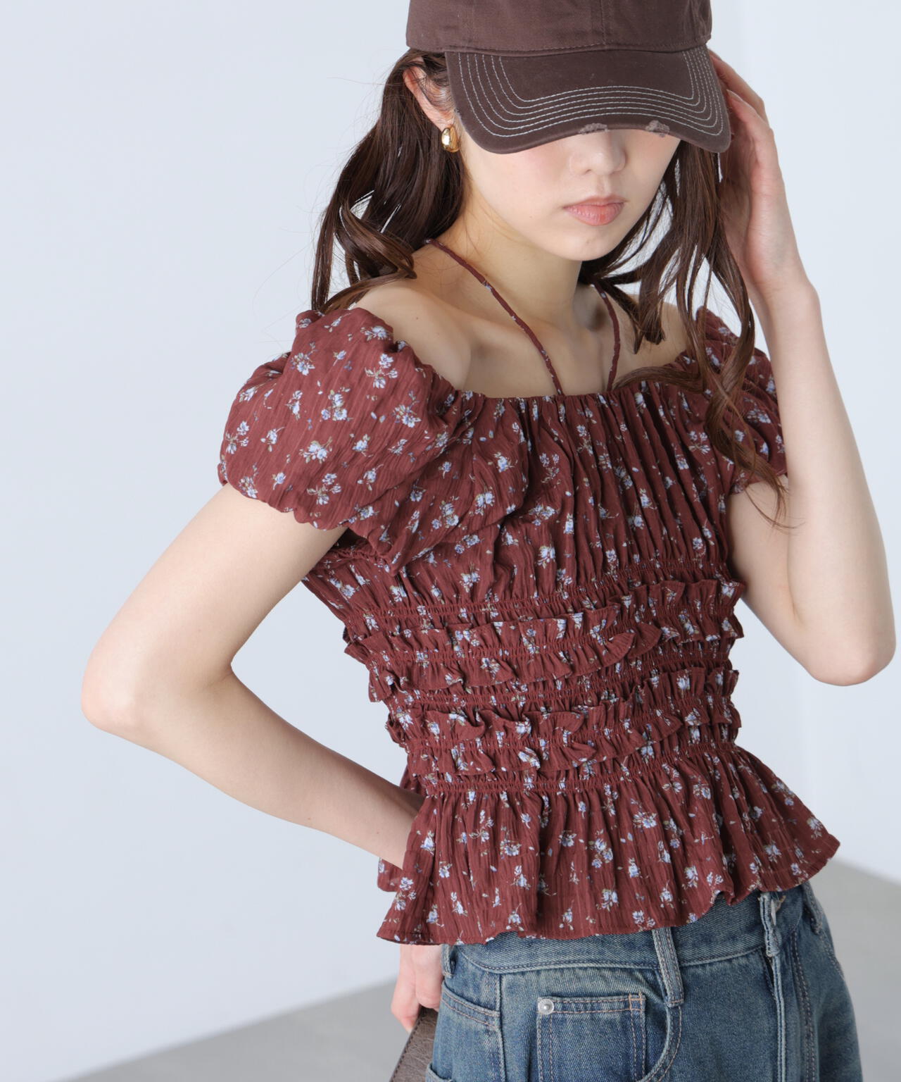 162cm 着用サイズ:FR
