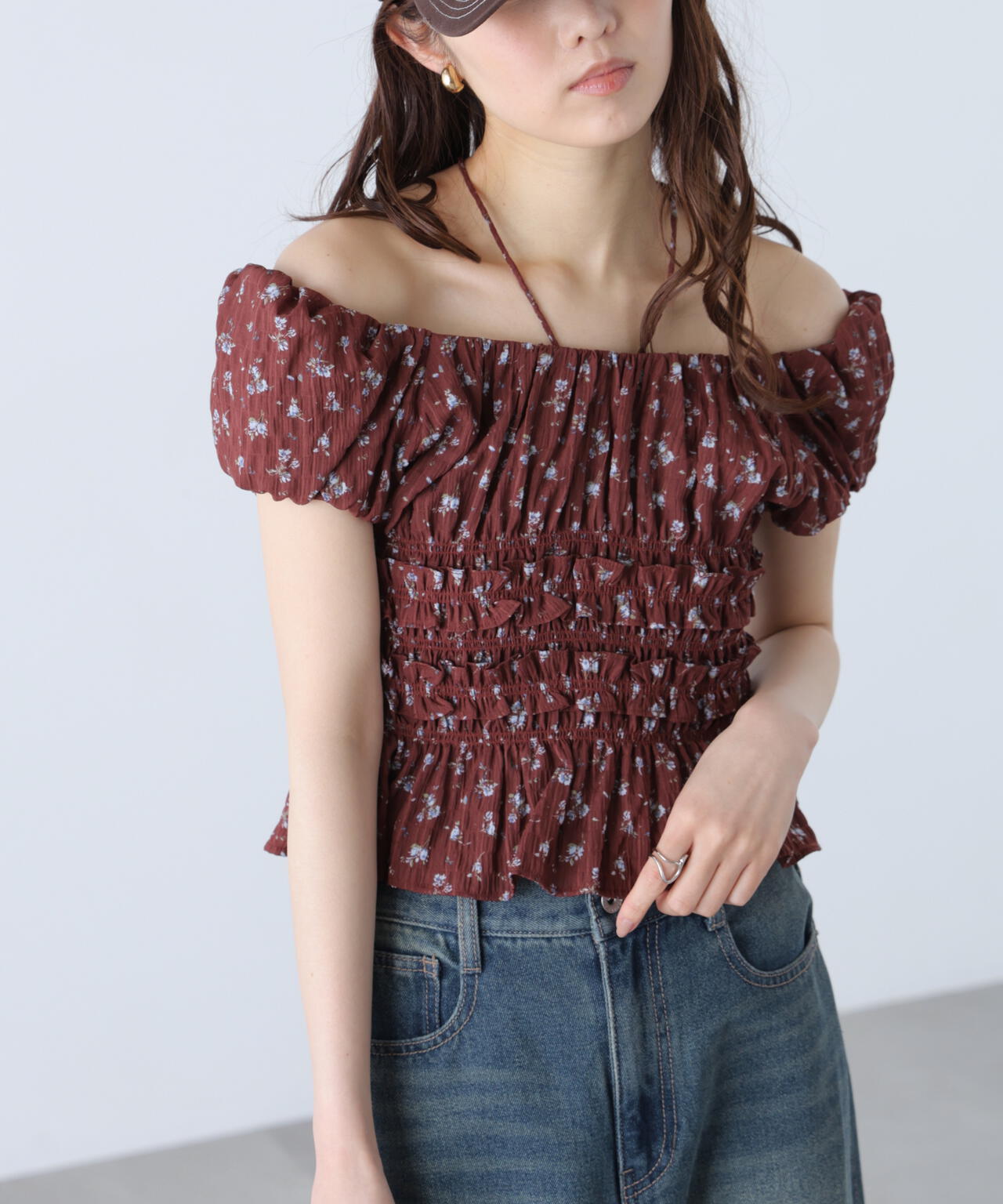 162cm 着用サイズ:FR