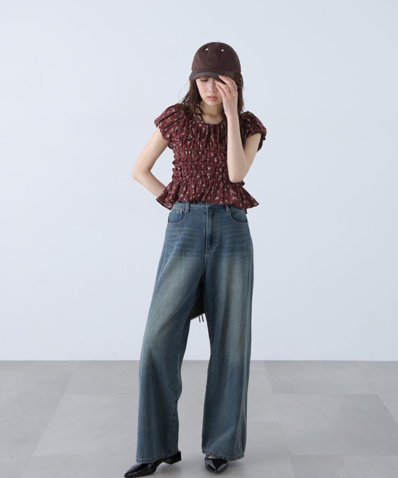 162cm 着用サイズ:FR