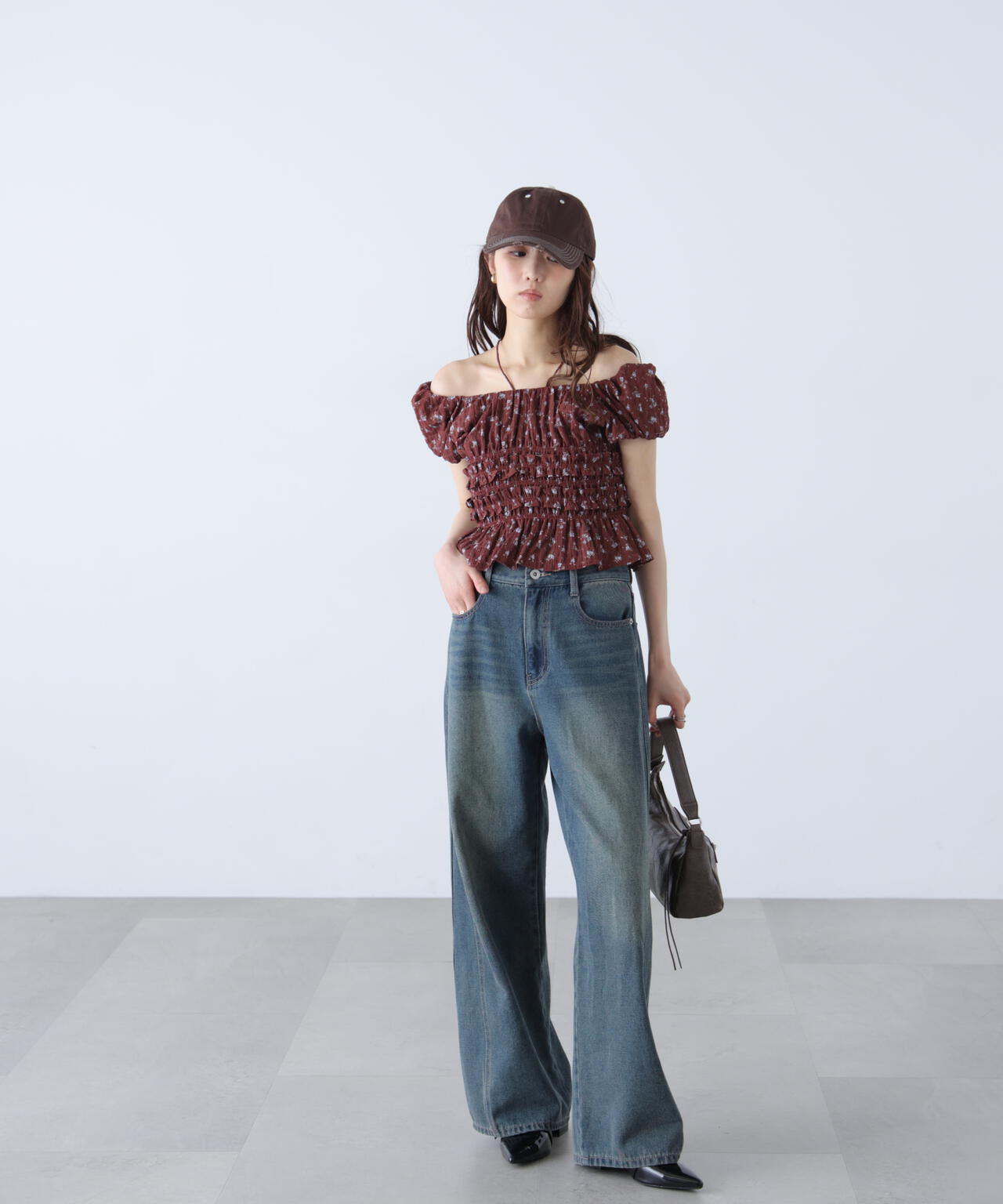 162cm 着用サイズ:FR