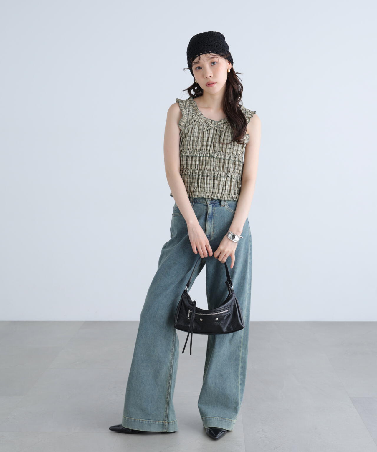 164cm 着用サイズ:FR