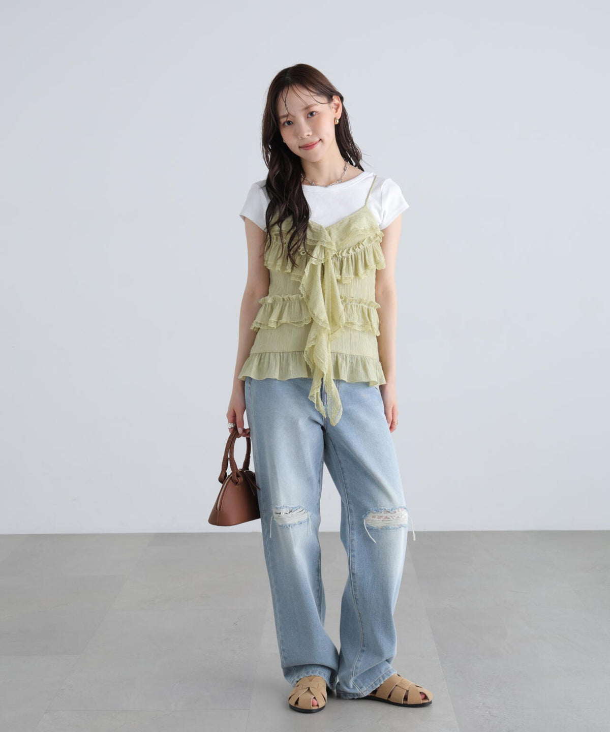 164cm 着用サイズ:FR