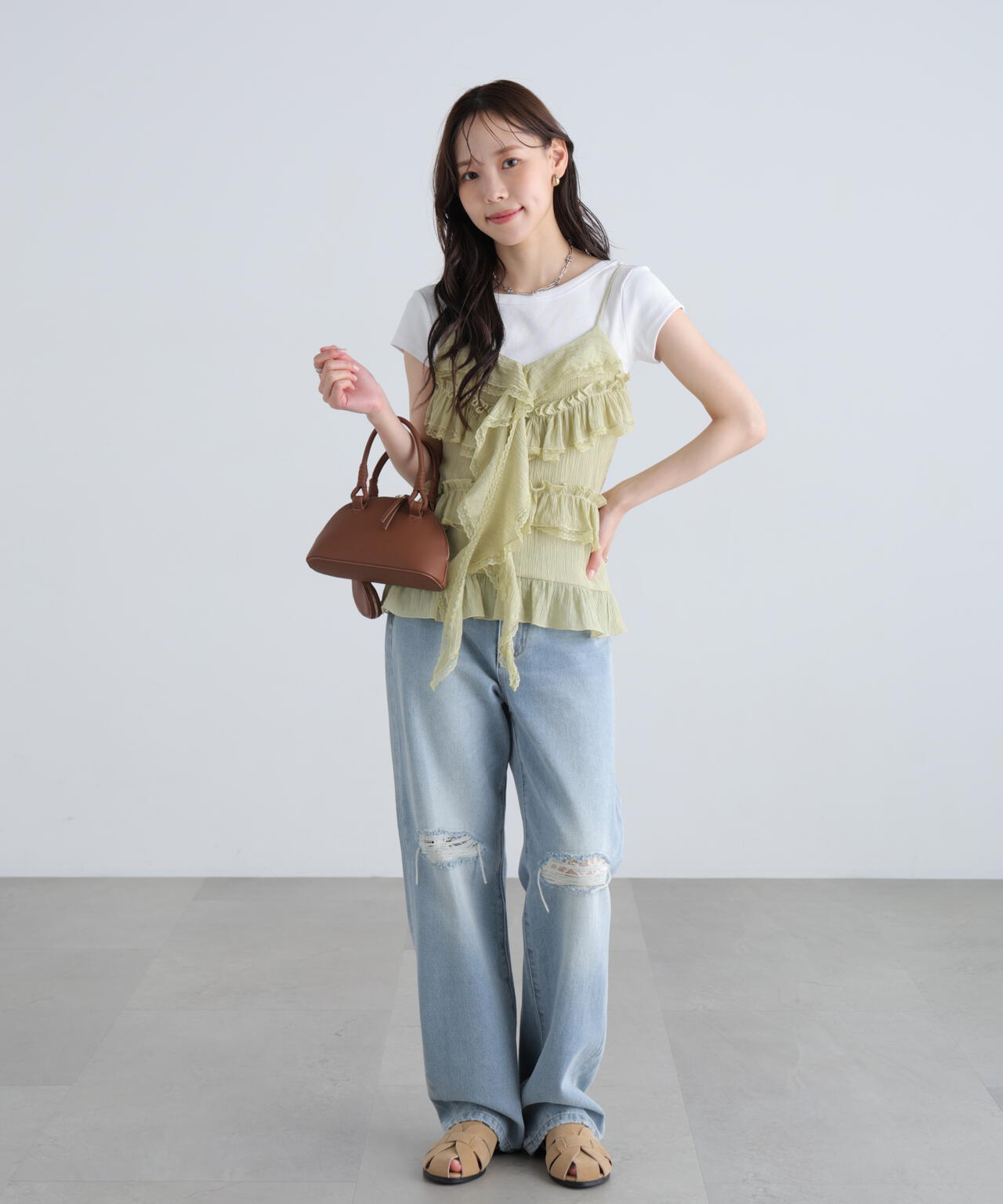 164cm 着用サイズ:FR