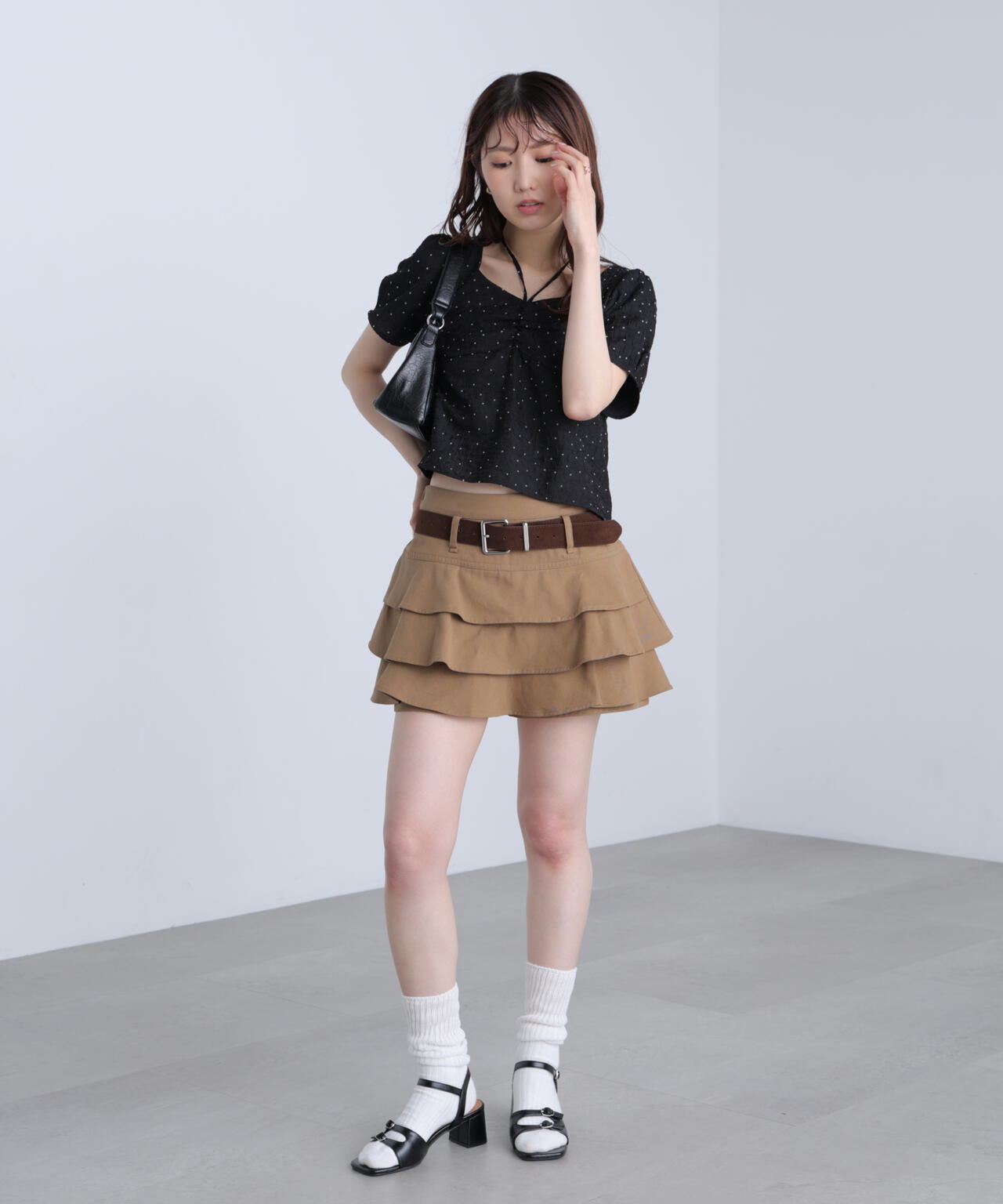 162cm 着用サイズ:FR