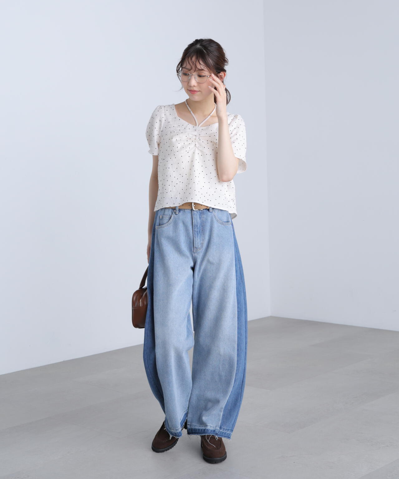 162cm 着用サイズ:FR