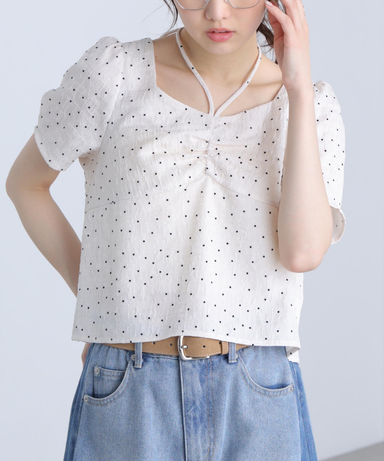 162cm 着用サイズ:FR