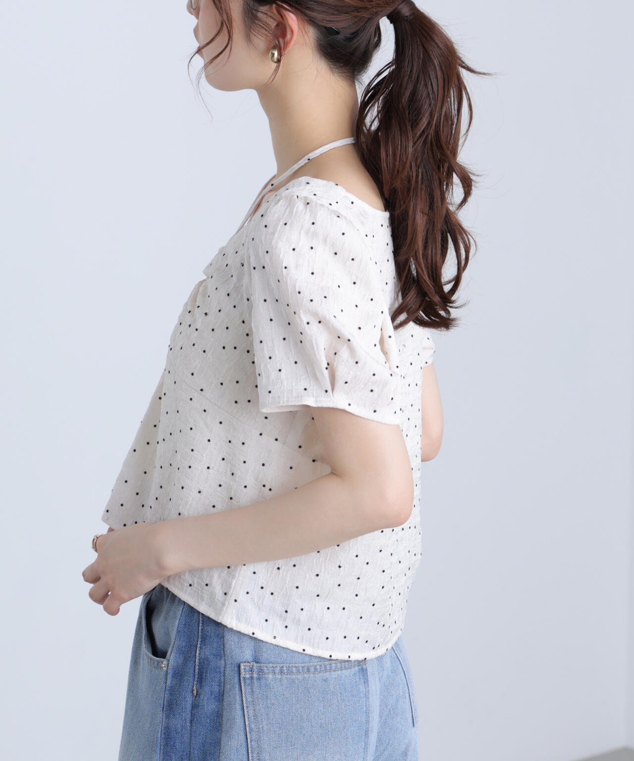 162cm 着用サイズ:FR
