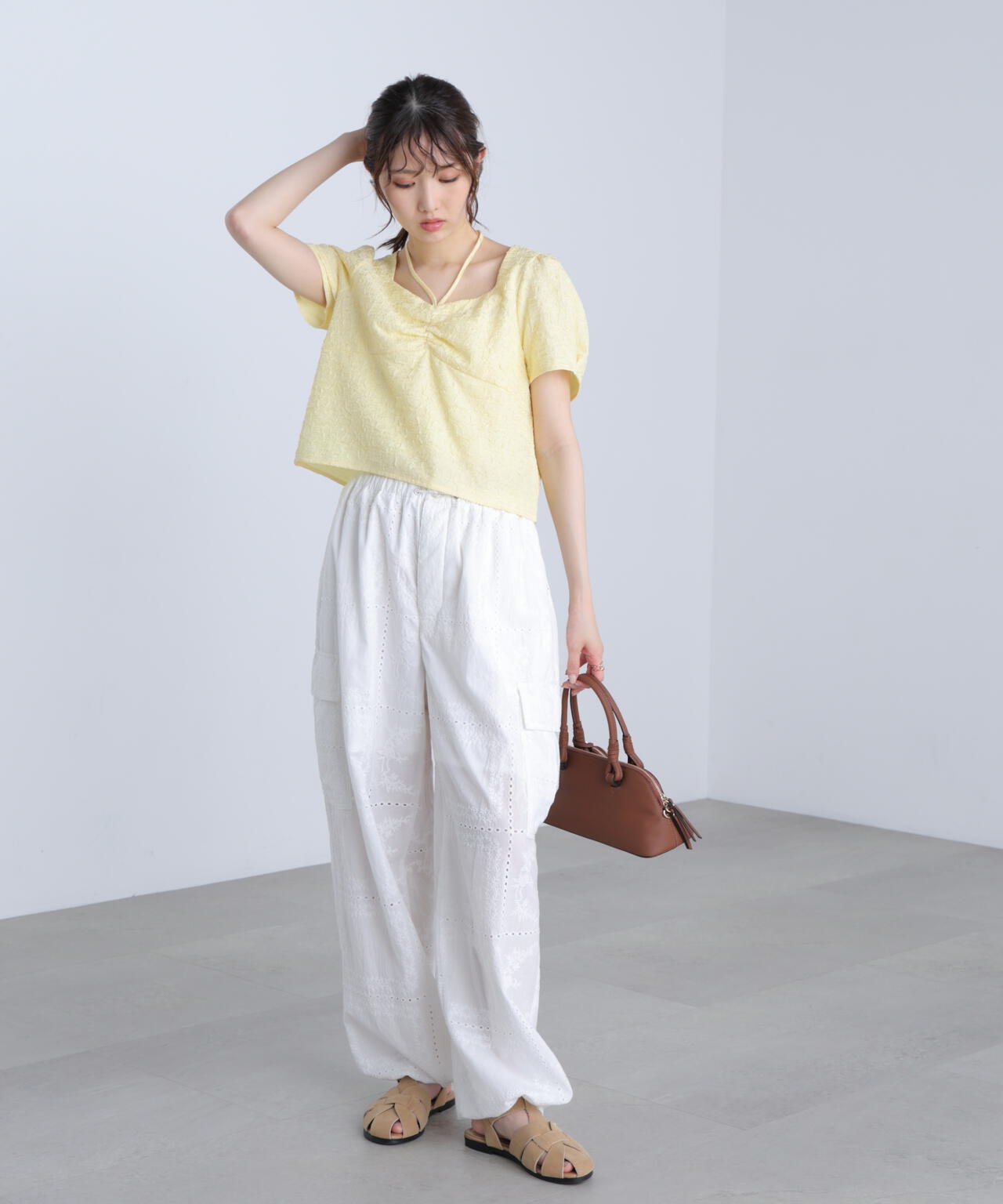 162cm 着用サイズ:FR