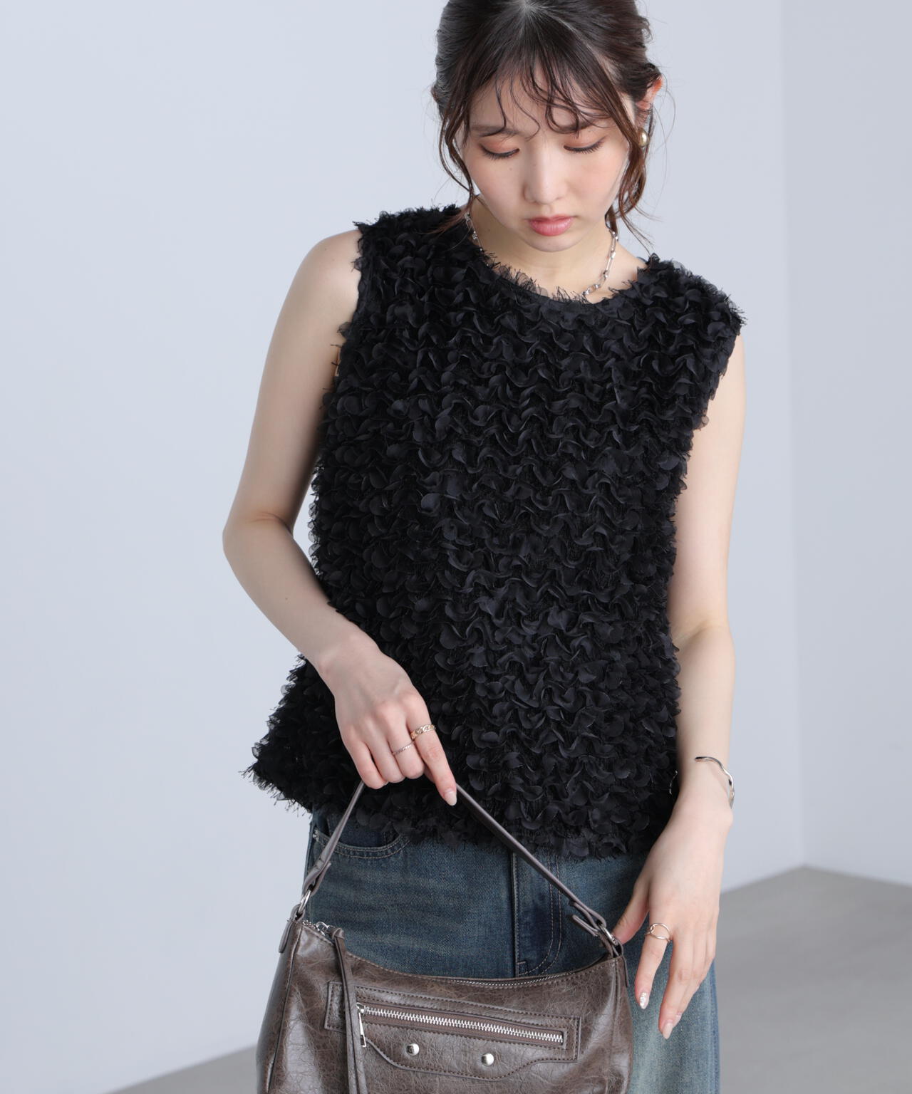 162cm 着用サイズ:FR